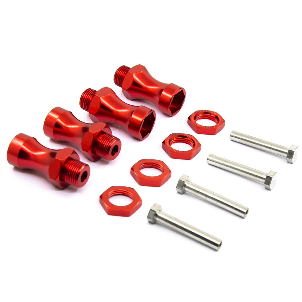 Wheel Hex Adapter - 4 szt. Adaptery aluminiowe do kół,