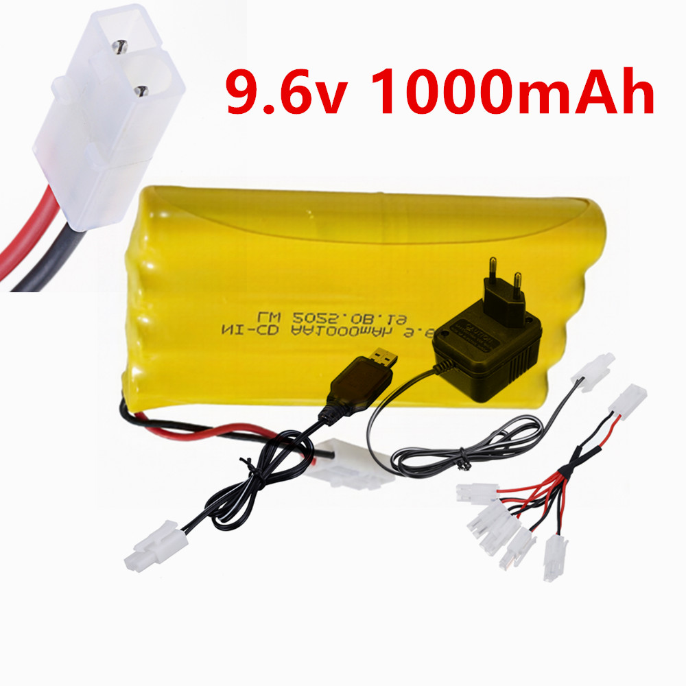 Rc Hobby Charger - Akumulator Ni-CD AA 9.6V 1000mAh z