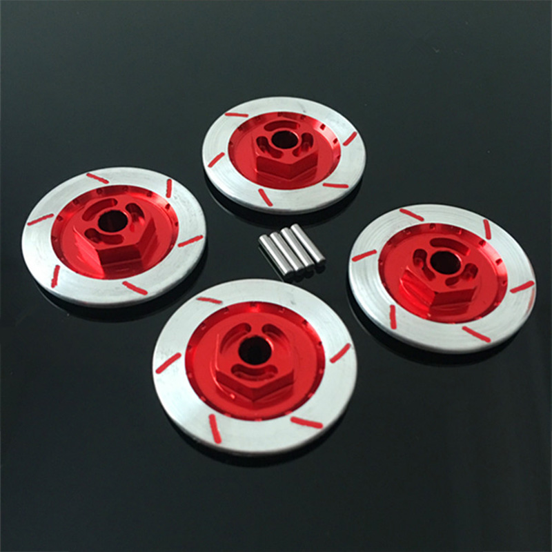 Wheel Hex Adapter - X12A-4SZT Aluminiowe Adaptery Sześciokątne do Tarcz
