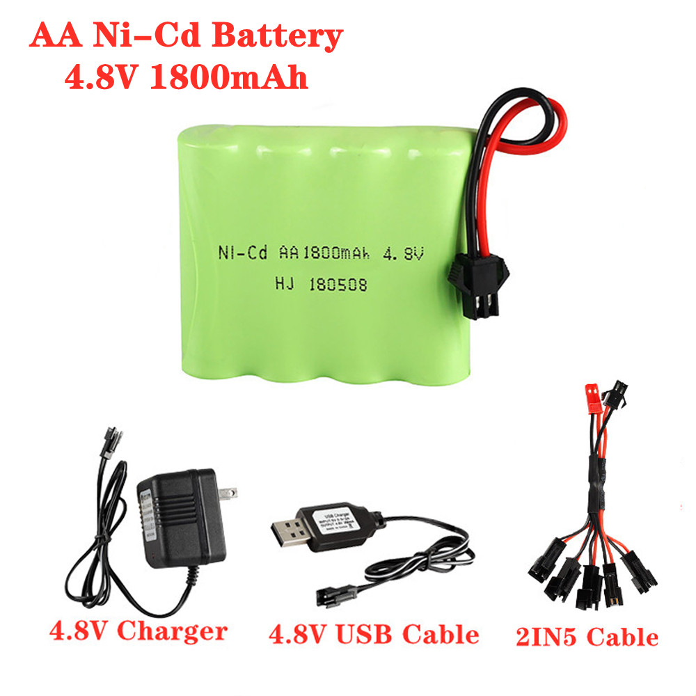 Rc Hobby Charger - Akumulator 4,8 V 1800 mAh Ni-Cd