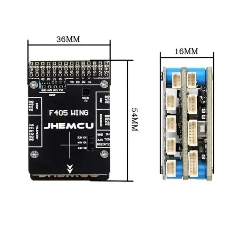 Kontroler lotu JHEMCU F405 Win – Gyroscope Rc Module recenzja i cena