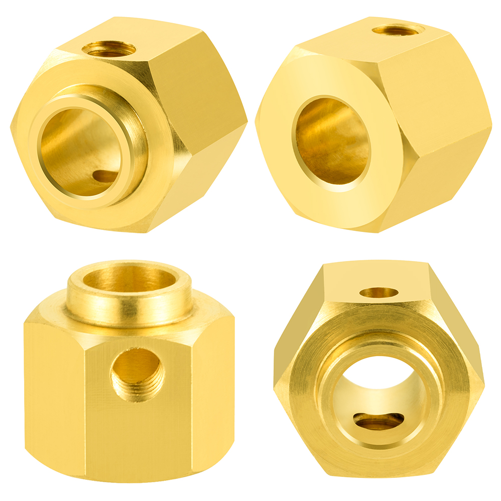 YEAHRUN 4 szt. Mosiądz 12MM ko – Wheel Hex Adapter recenzja i cena