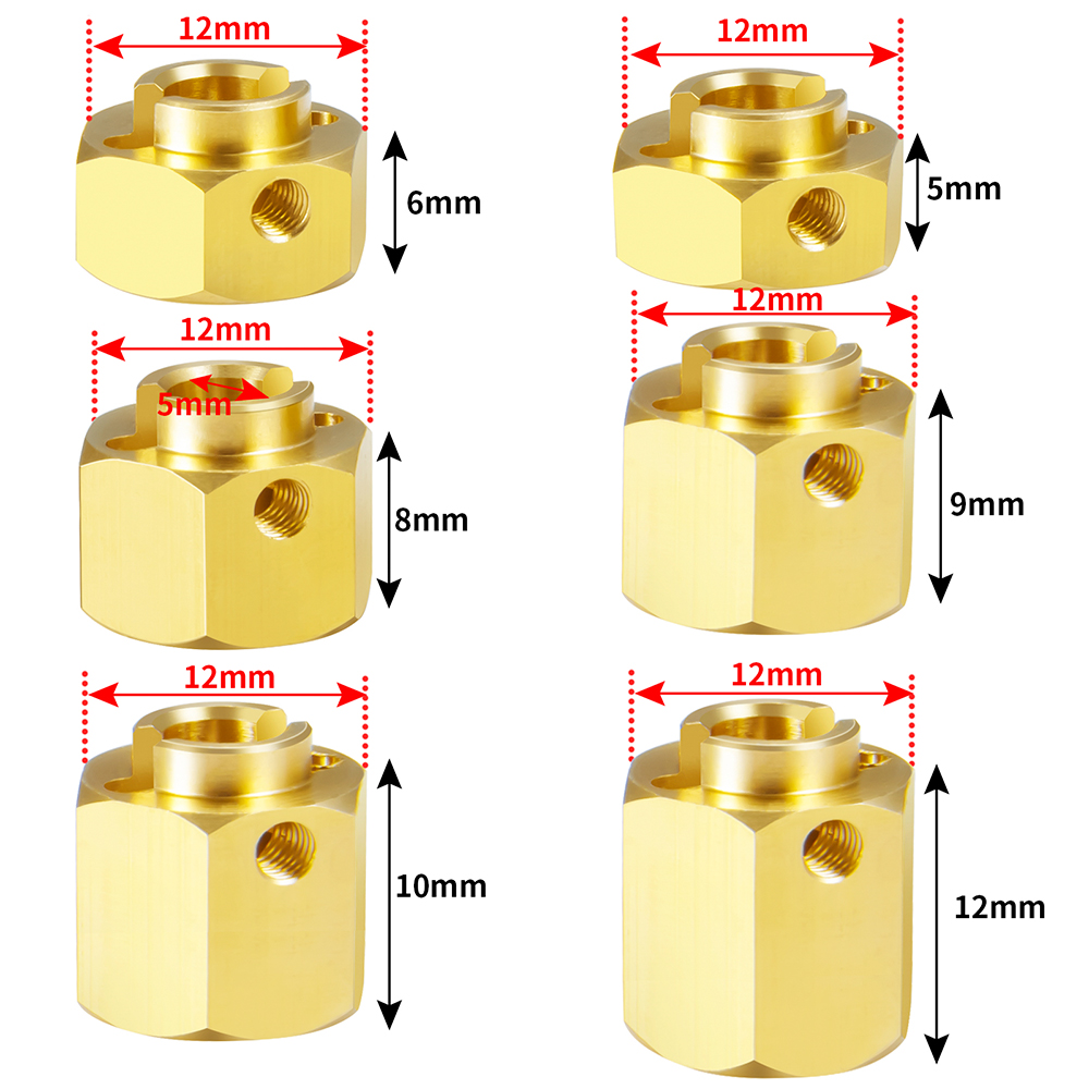 AXSPEED 4 szt. Adaptery sześci – Wheel Hex Adapter recenzja i cena