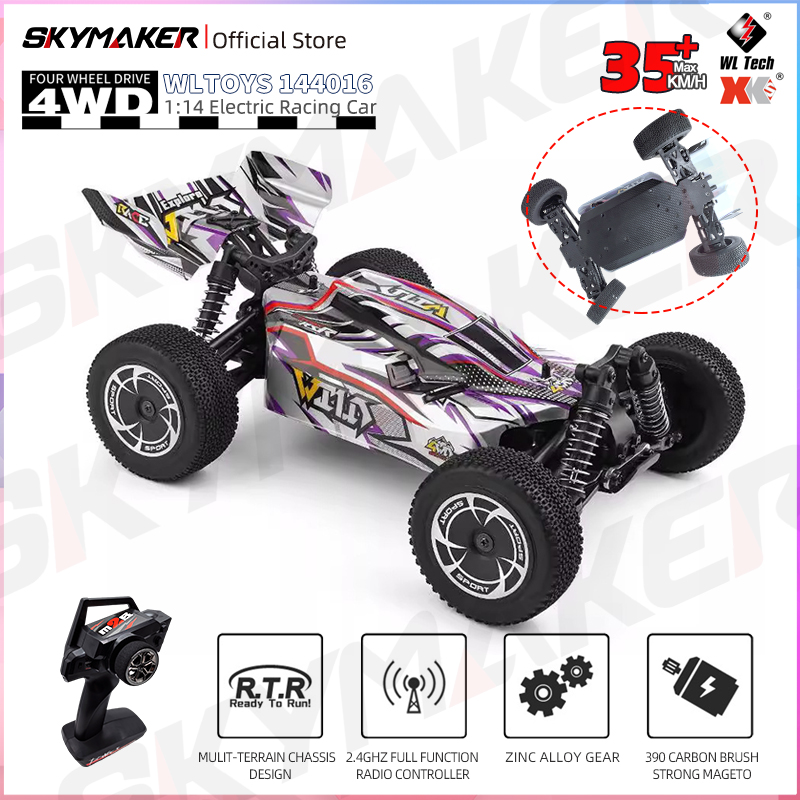 Samochód RC WLtoys 1/14 144016 – Rc Hobby Grade Cars recenzja i cena