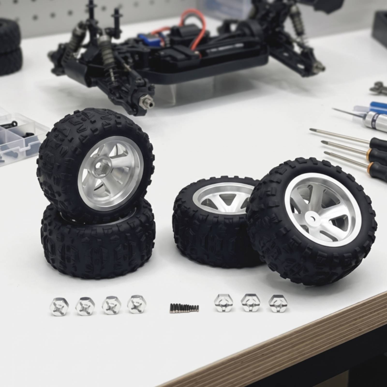 4 sztuki aluminiowych kół i op – Wheel Hex Adapter recenzja i cena