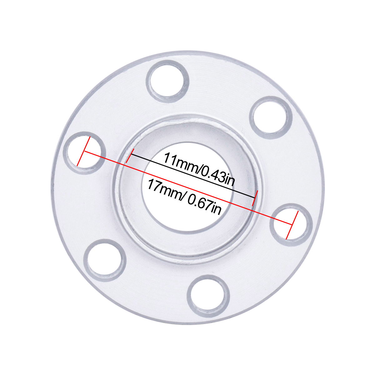 Aluminiowe sześcianowe piasty  – Wheel Hex Adapter recenzja i cena